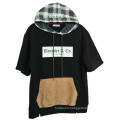 Customized Fashion Street Leisure Style Shirts Hoodie with Short Sleeves (H0002/03/04/05/06)